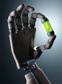 Robotic hand with DNA